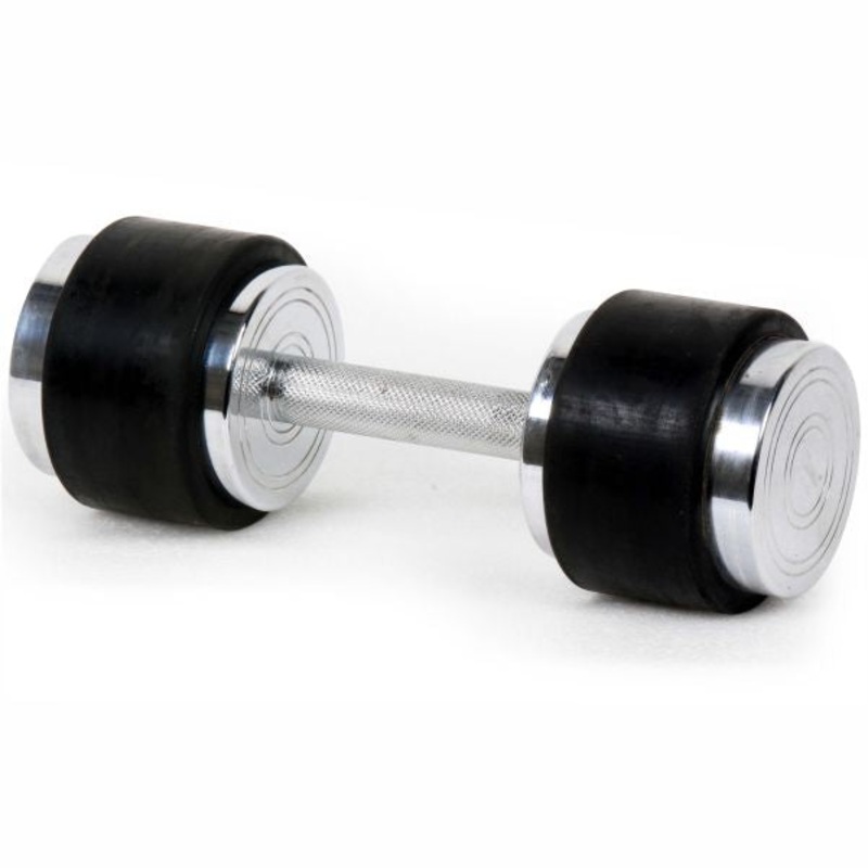 CUSHIONED DUMBBELL ROUND VIXEN | KIBI SPORTS 10 Kg