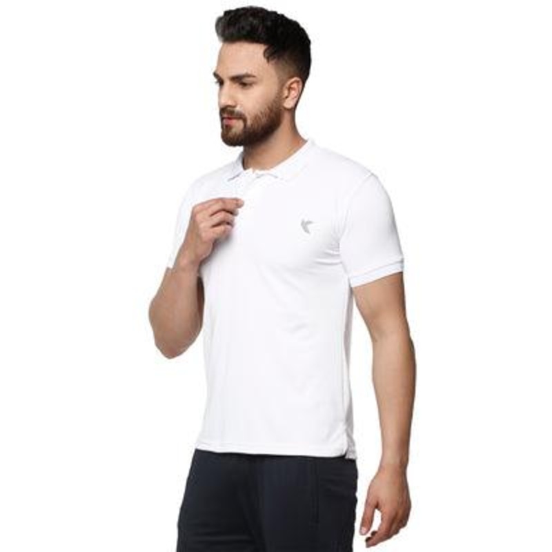 Kronos DRI-FIT Polo T-shirt | Men’s | Pearl White | KIBI Sports L
