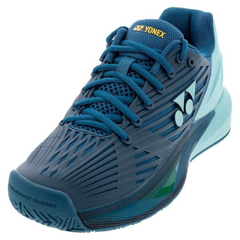 Men’s Eclipsion 5 Tennis Shoes Blue and Green