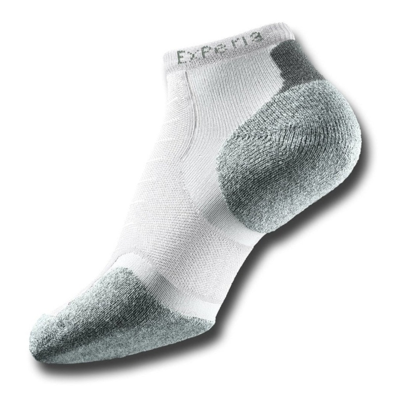 Thorlo Experia Micro-Mini Unisex Sock (White)