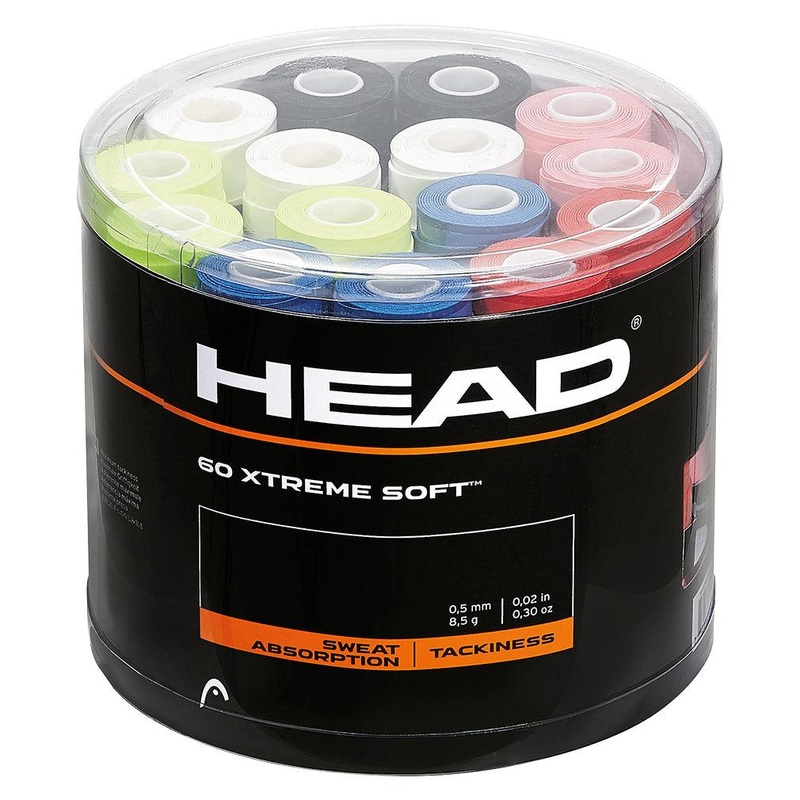 Xtreme Soft Tennis Overgrip 60 Piece Jar