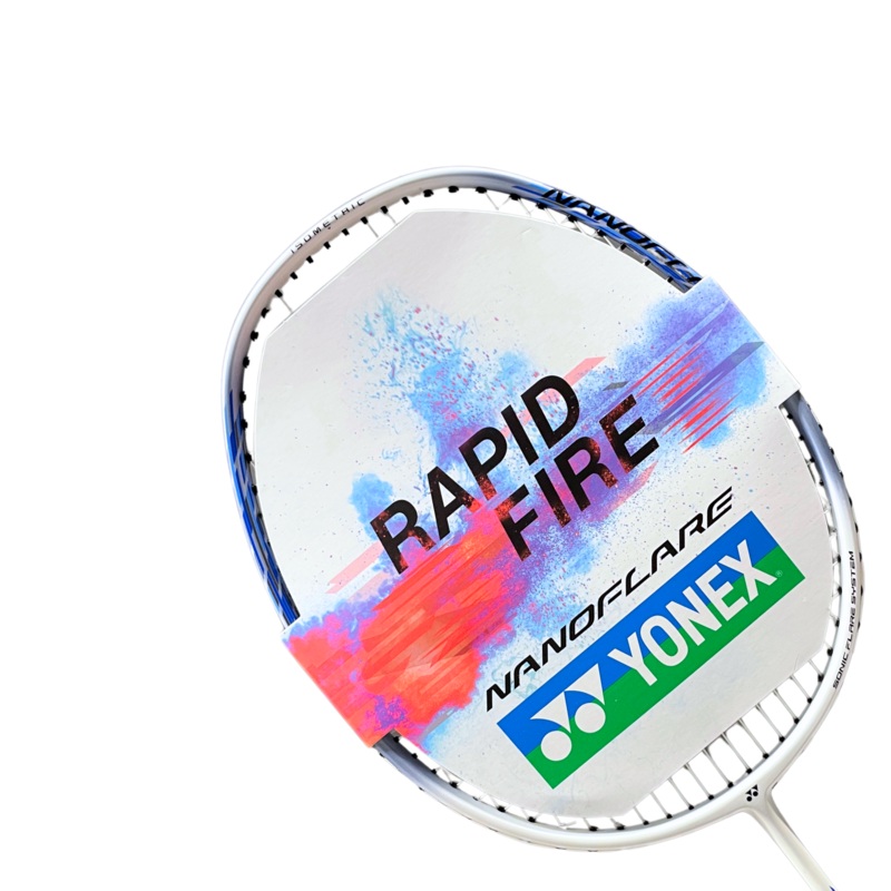 Yonex Nanoflare 001 CLEAR Badminton Racket – White/Sax WHITE/SAX 5UG5