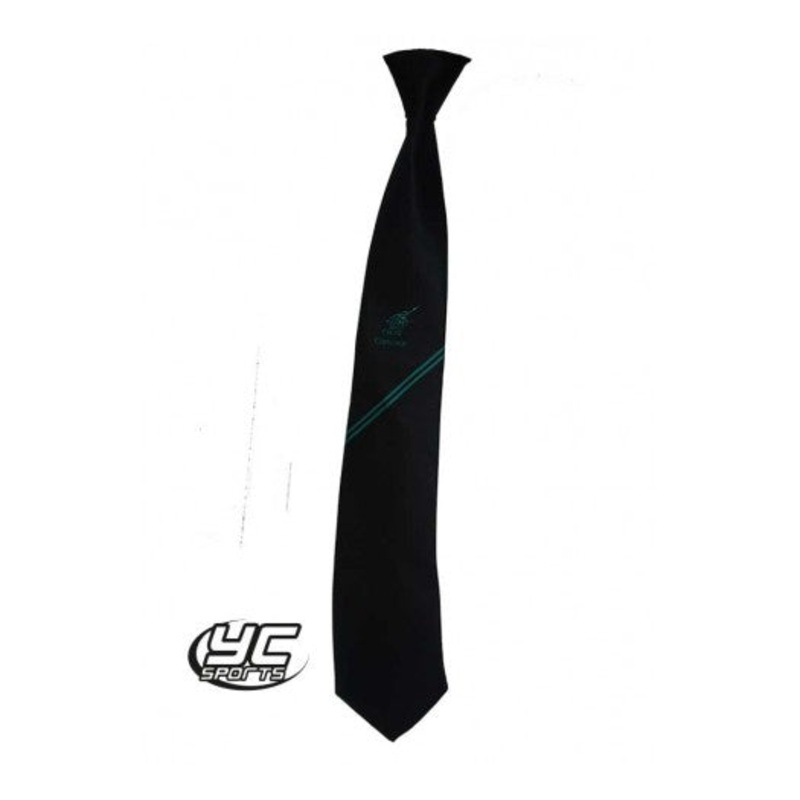 Ysgol Gyfun Gymraeg Bro Edern 6th Form Tie 52 Black/Green