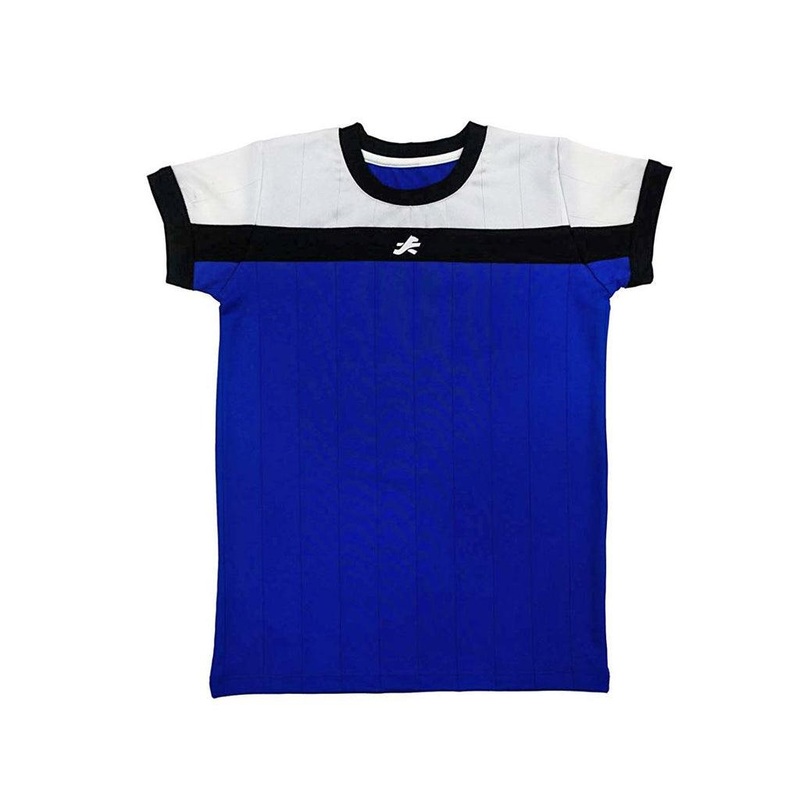 Redesign Boys Perfomance Tshirt (Baseline Blue) | Kids | KIBI Sports Small