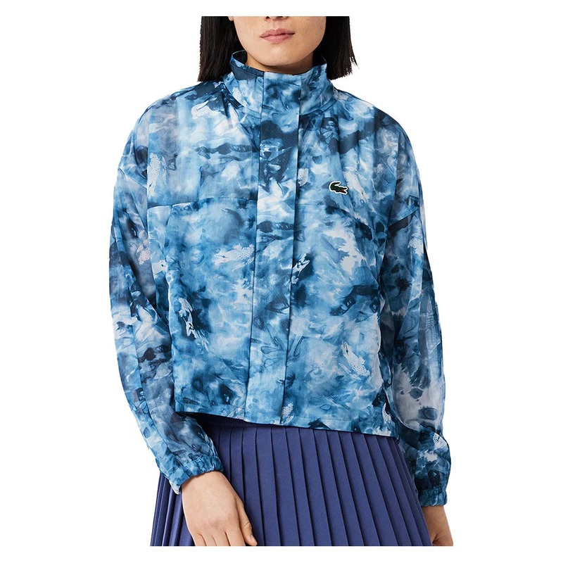 Women’s Lightweight Crocodile Print Tennis Jacket