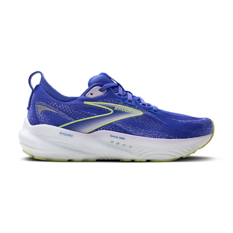 Brooks Women’s Glycerin 22 Amparo Blue/Hyper Iris/Yellow-440 5.5 Medium-B