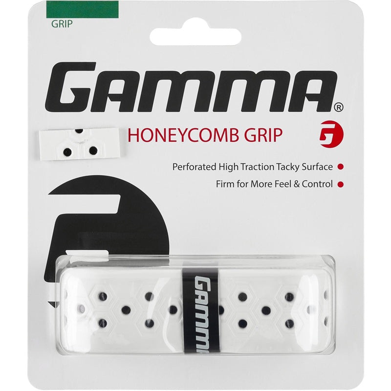 Gamma Honeycomb Replacement Grip White