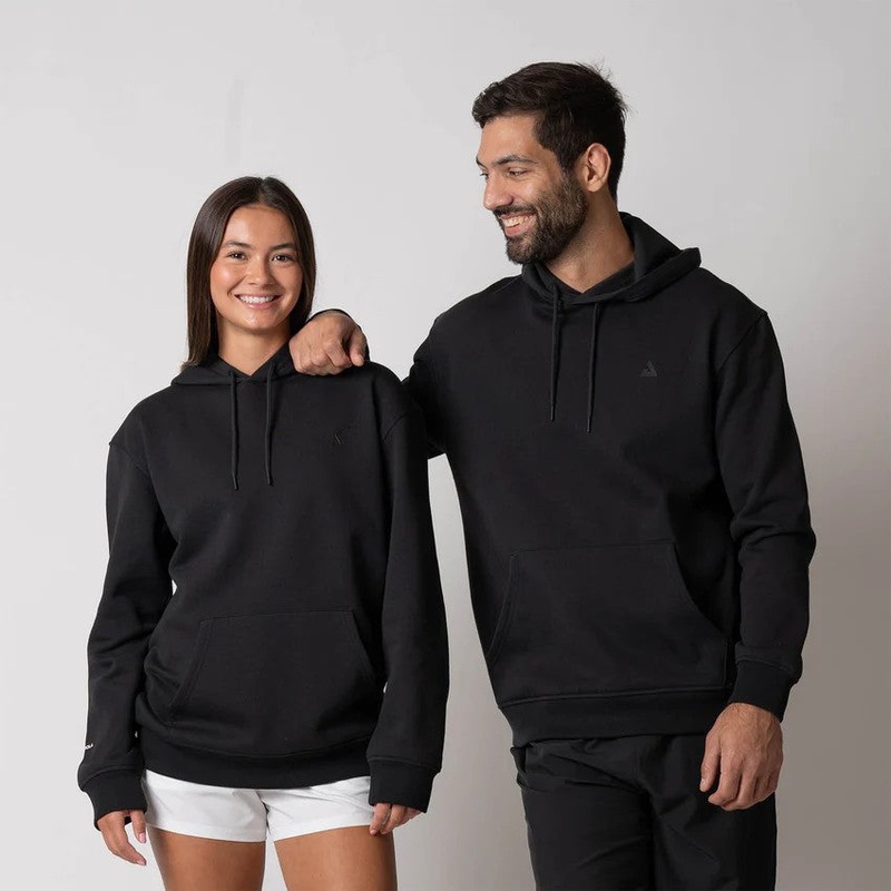 JOOLA UNISEX FLEECE HOODIE BLACK