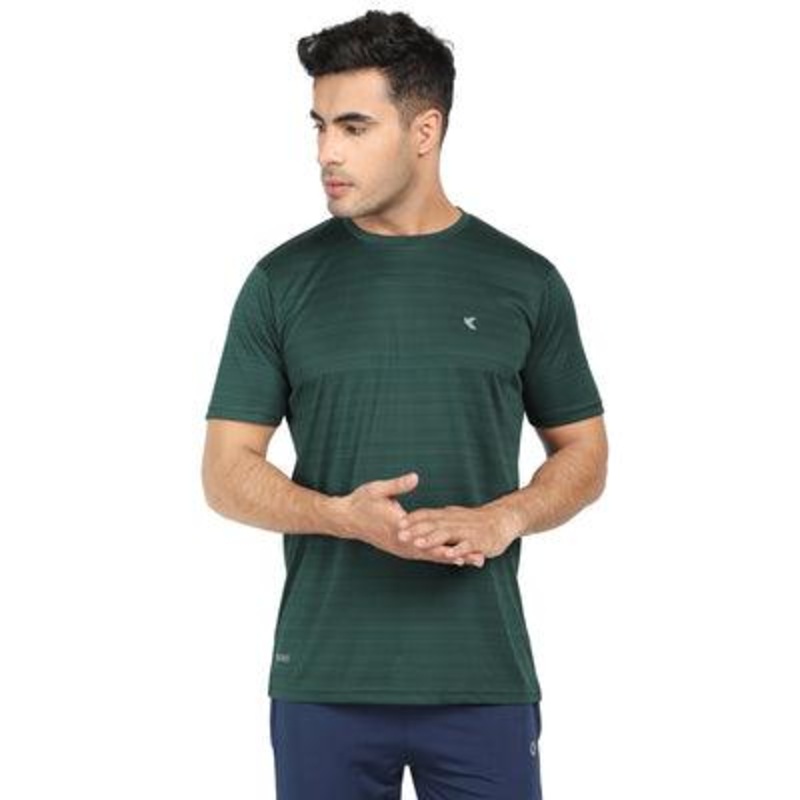Kronos DRI-FIT Crew Neck | Men’s | Dark Green | KIBI Sports S