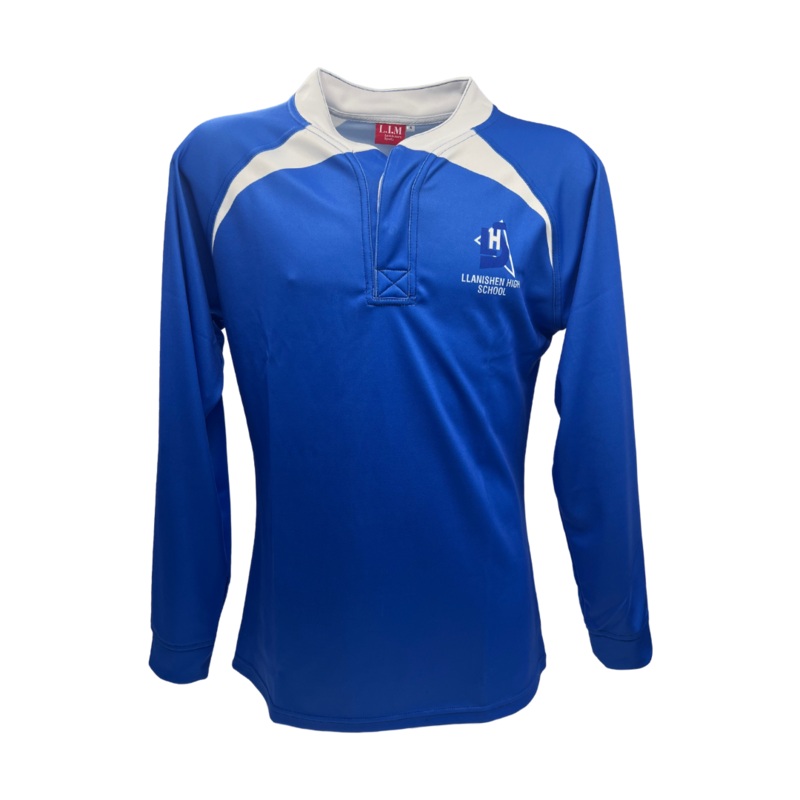 Llanishen High School Rugby Jersey JS 9/10 ROY/WHI/ROY