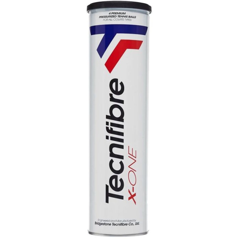 Tecnifibre X-One 4-Balls Can | Kibi Sports 4-Balls Can