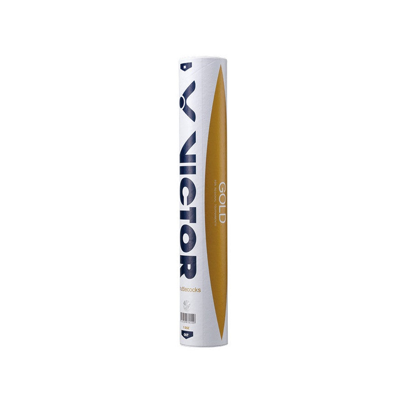 Victor Gold Feather Shuttlecocks (speed 78)