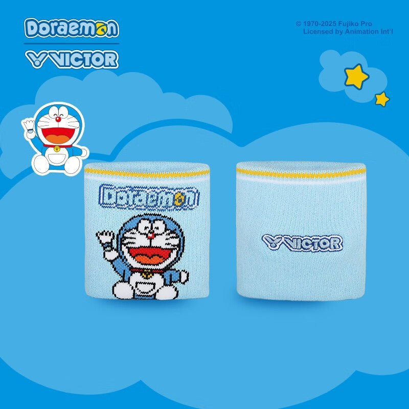 VICTOR x Doraemon Wristband SP506DRM Light Blue