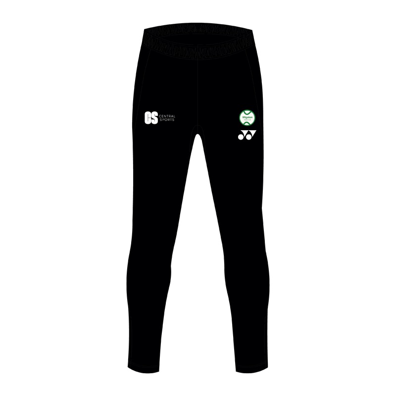 Wigston Tennis Trackpants Unisex Black/Forest XS
