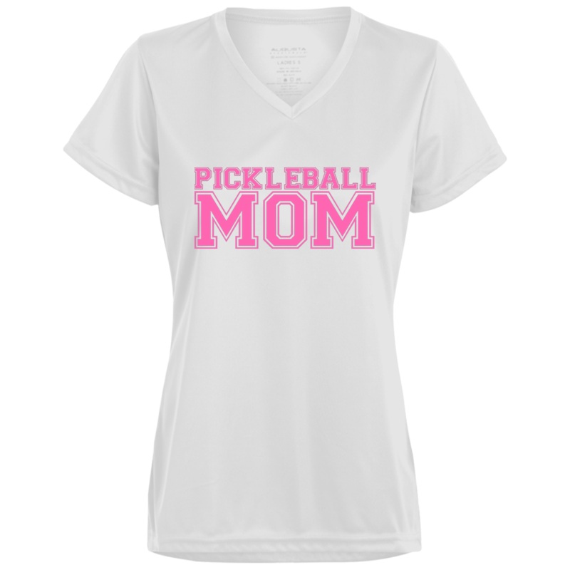 Women’s V-Neck Dry Fit – Pickleball Mom
