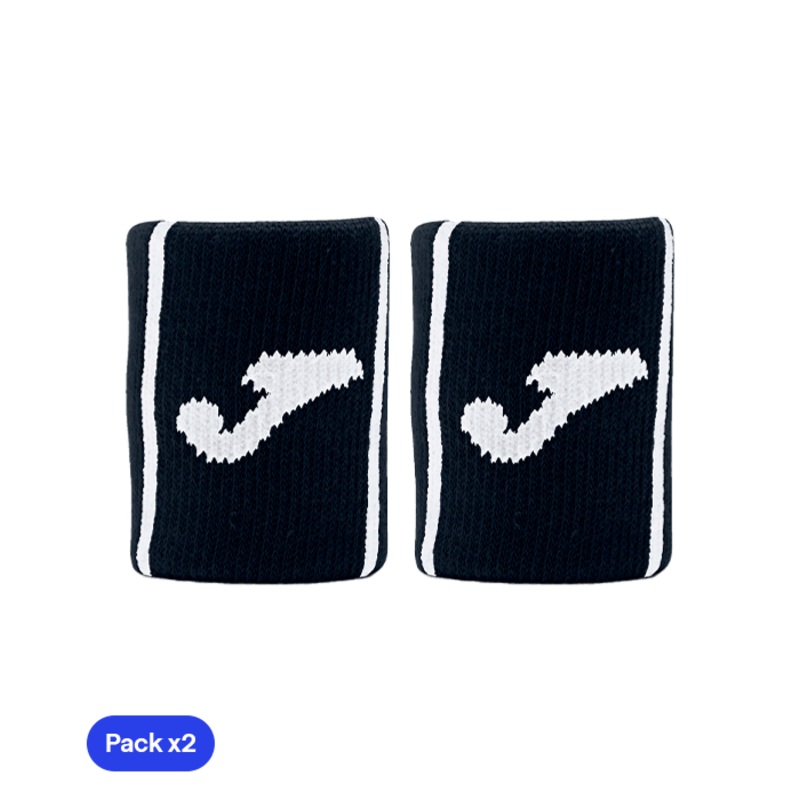 Joma Game Cortas Black Pack x2 Wristband