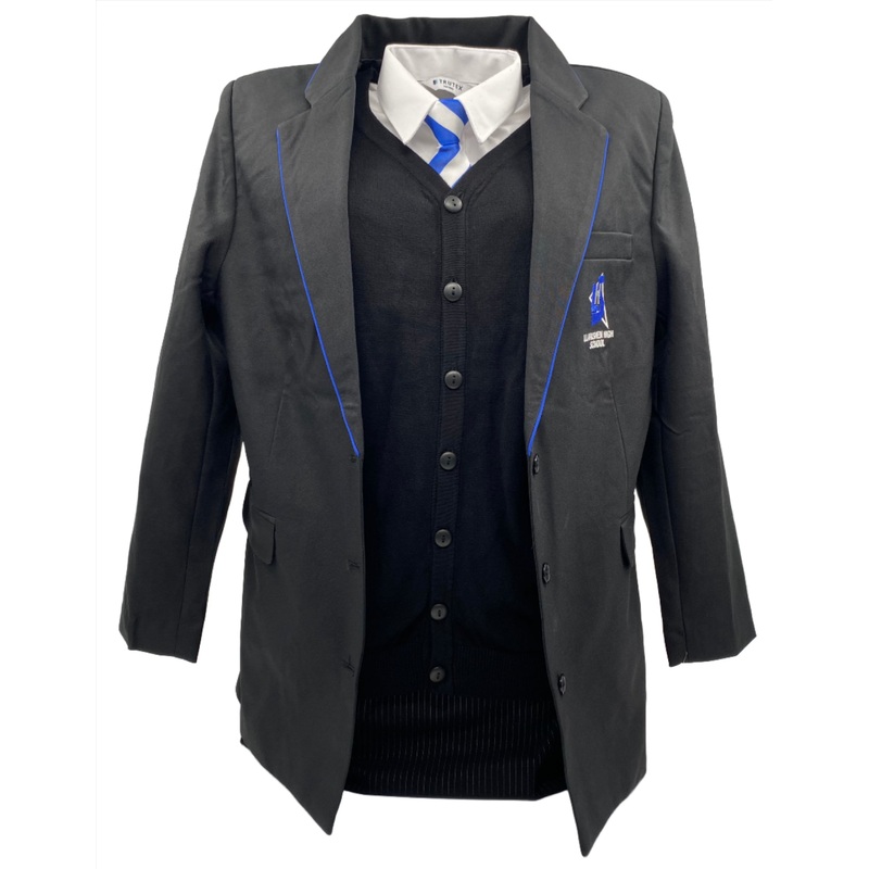 Llanishen High School Blazer (Fitted) 26 Black/Royal