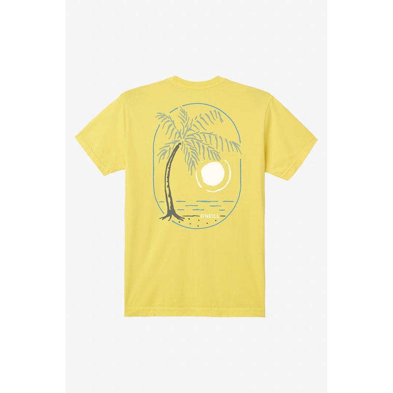 Oneill Mens Zone Tee Maize Small