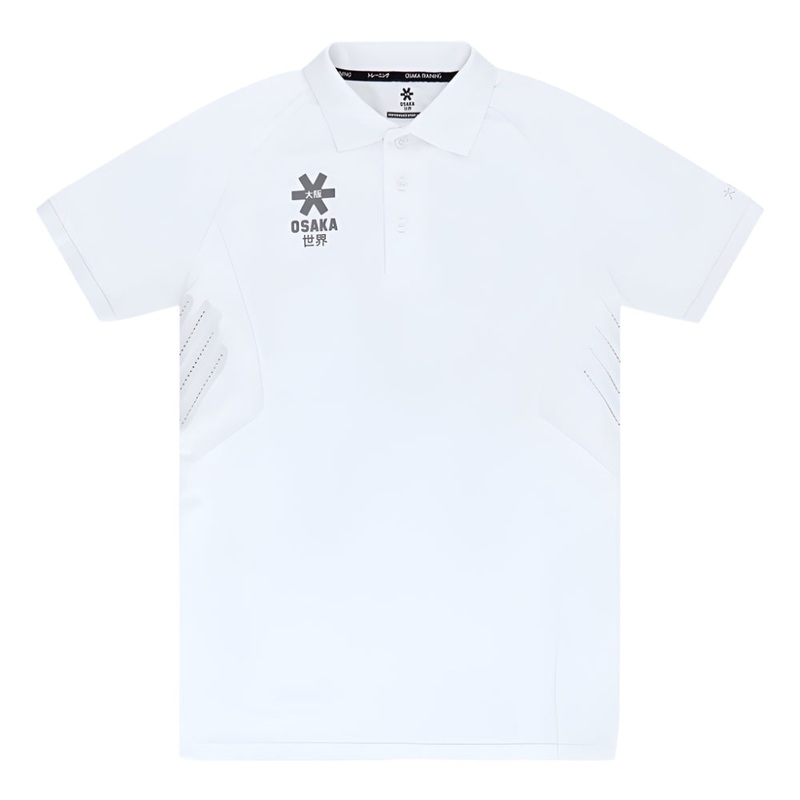 Osaka Men Polo Jersey | White
