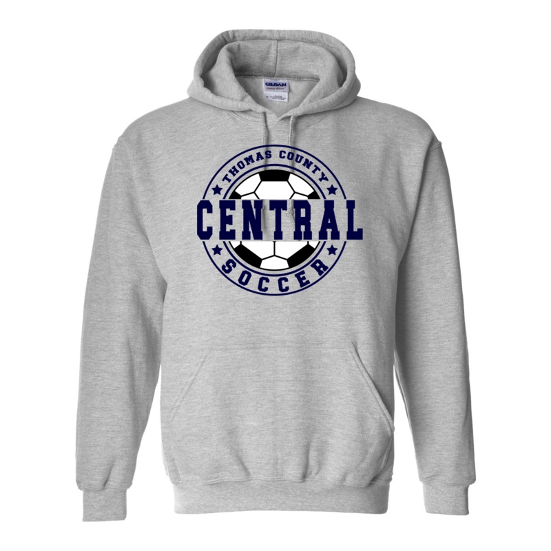 Thomas County Central Soccer Hoodie