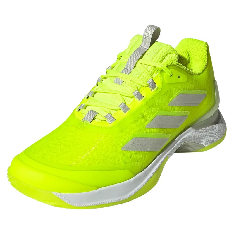 Women`s Avacourt 2 Tennis Shoes Lucid Lemon and White