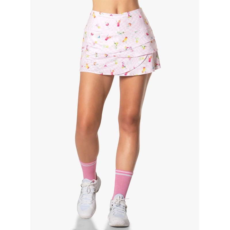Women’s Lucky in Love Cocktail Medley Scallop Skirt Small