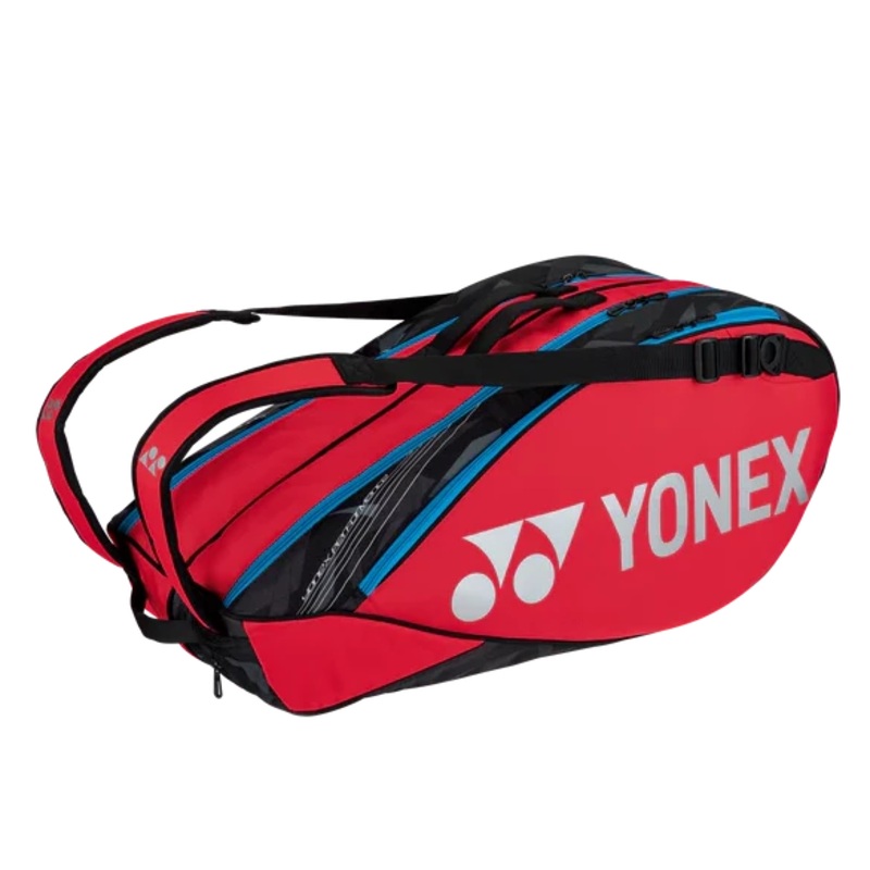 Yonex Pro 6 Pack Racquet Bag (Scarlett Red)