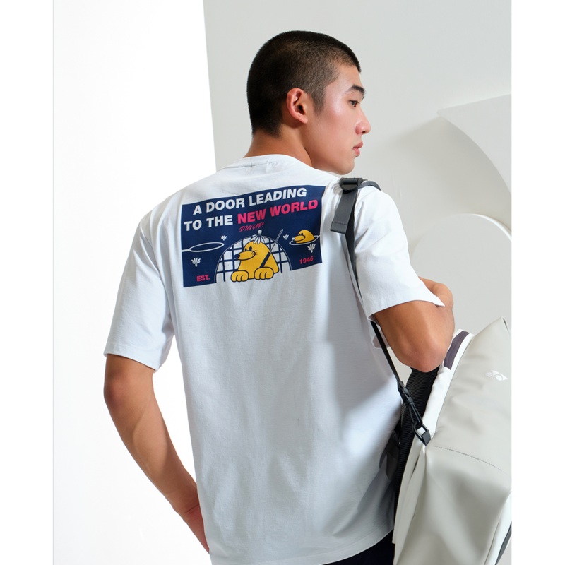 YONEX UNI T-Shirt 243TS031U (OVER FIT) WHITE 85(XS)