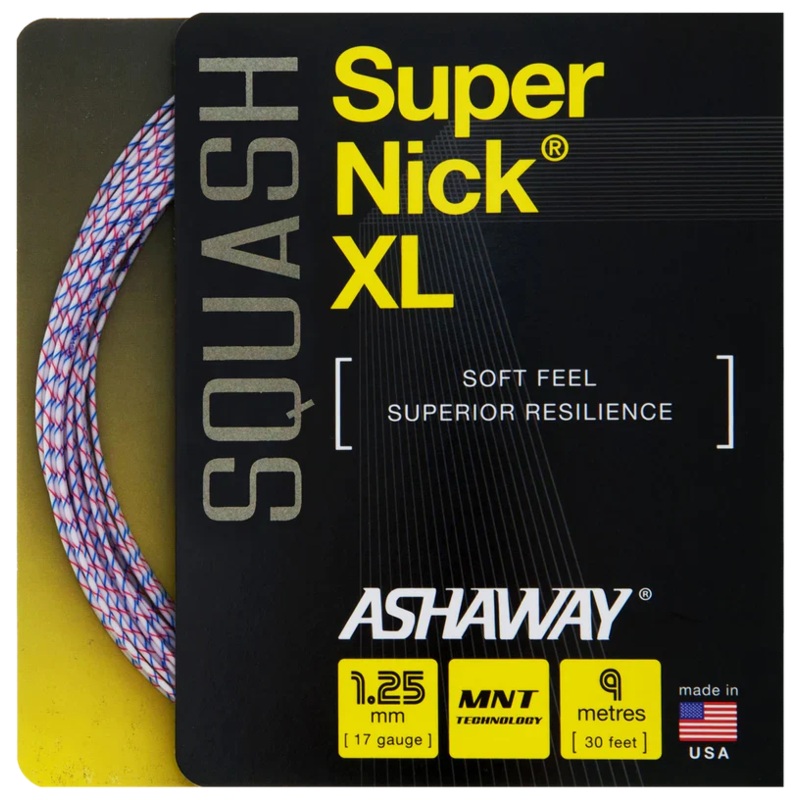 Ashaway Super Nick XL Titanium Squash String – Set