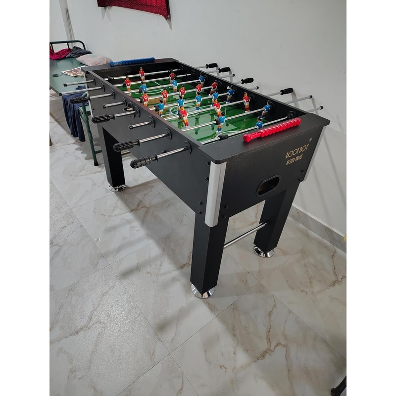 Black & Green Wooden Foosball Table | Soccer Table | Kibi Sports