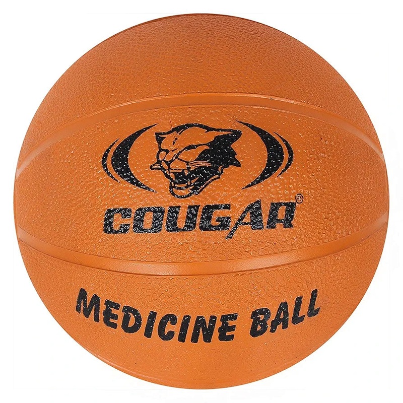 COUGAR High Grip Rubber Moulded Medicine Ball ( 2 Kg ) | Kibi SPorts 1.0 Kilograms