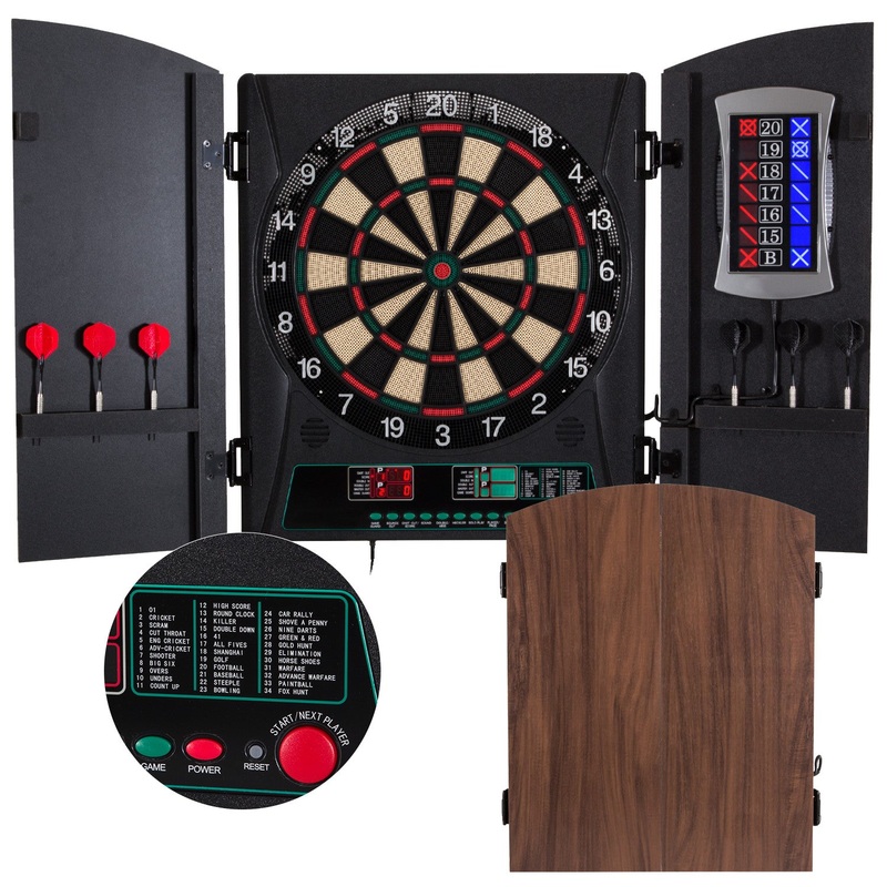 Cricket Maxx 1.0 Electronic Dartboard Cabinet Set