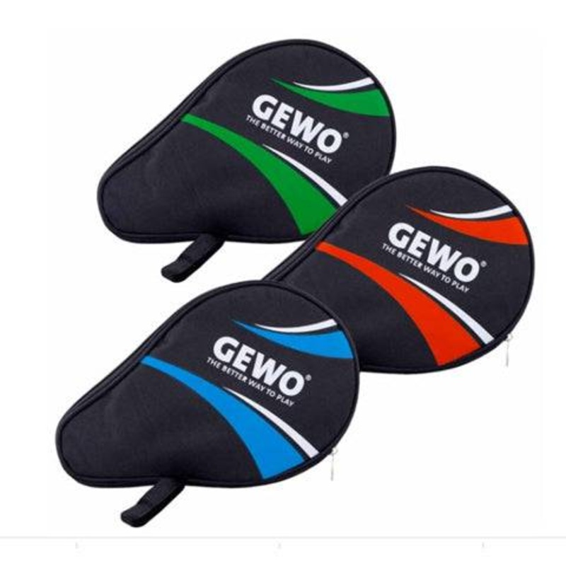GEWO Master Paddle Cover With Ball Pocket – Table Tennis Racket Case
