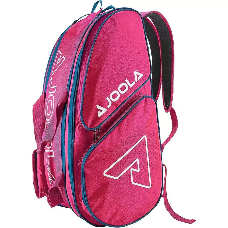 Joola Tour Elite Pickleball Duffle Bag Hot Pink / Blue