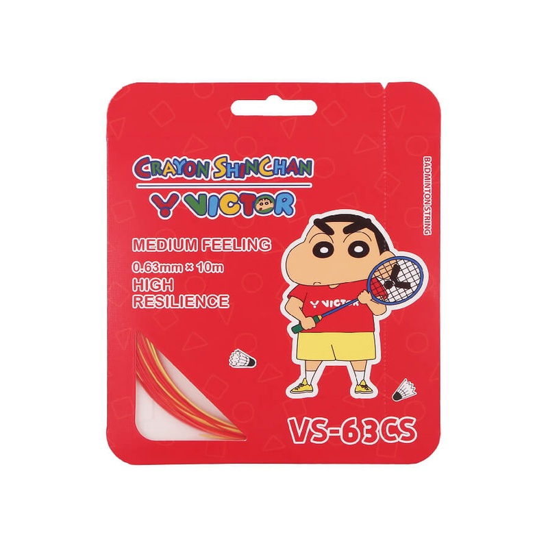 VICTOR X CRAYON SHINCHAN STRINGS VS-63CS HIGH RISK RED / BUTTERCUP (DE)