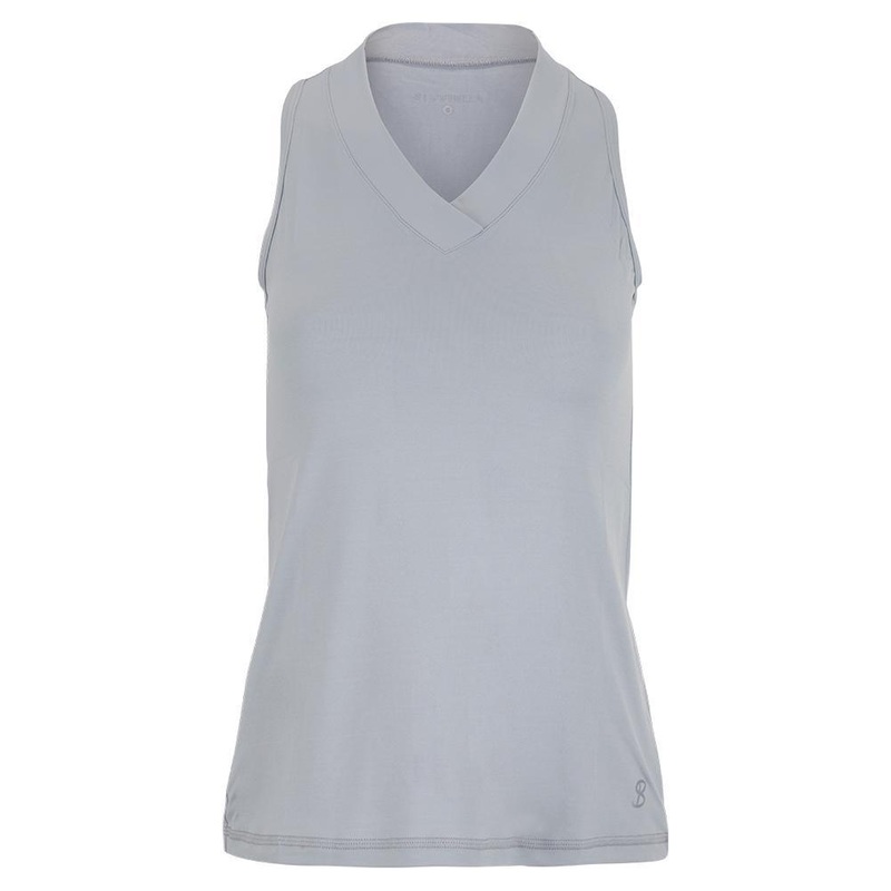 Women’s UV Racerback Tennis Tank Stone