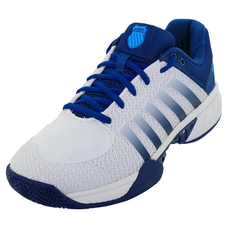 Men’s Express Light Pickleball Shoes Blue Opal and Blanc de Blanc