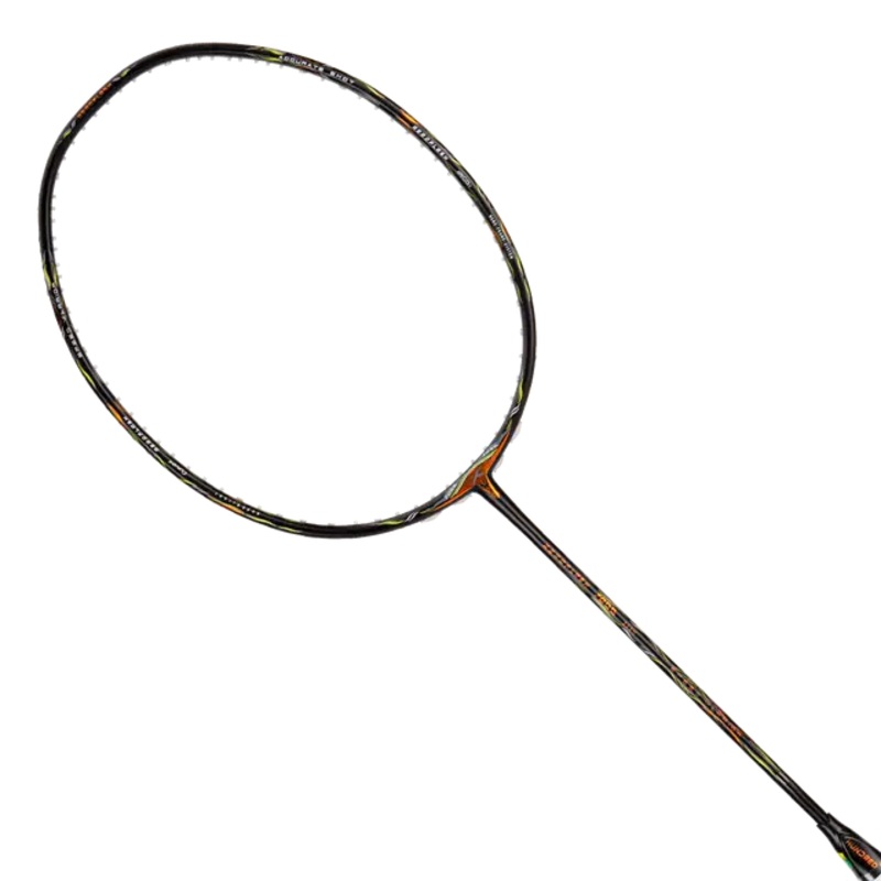 Hundred Aeroflash 7000 Zoom 5U Badminton Racket – Black/Copper Black/Copper 5U6