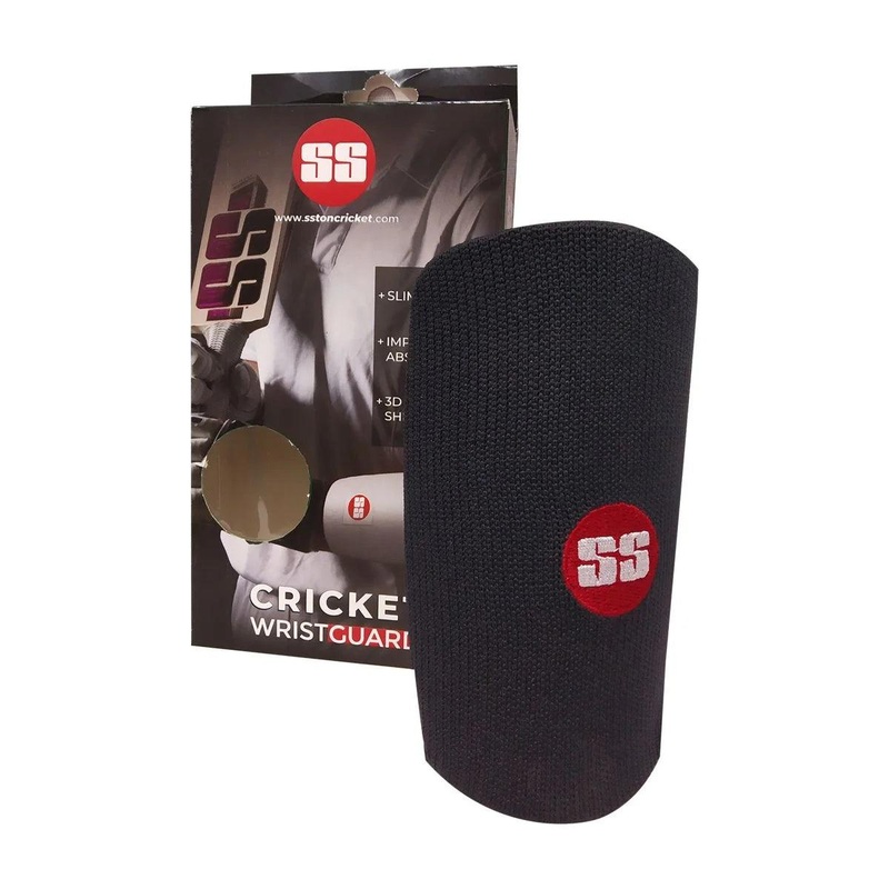 SS Premium Wrist Guard (Black) (SENIOR) | KIBI Sports