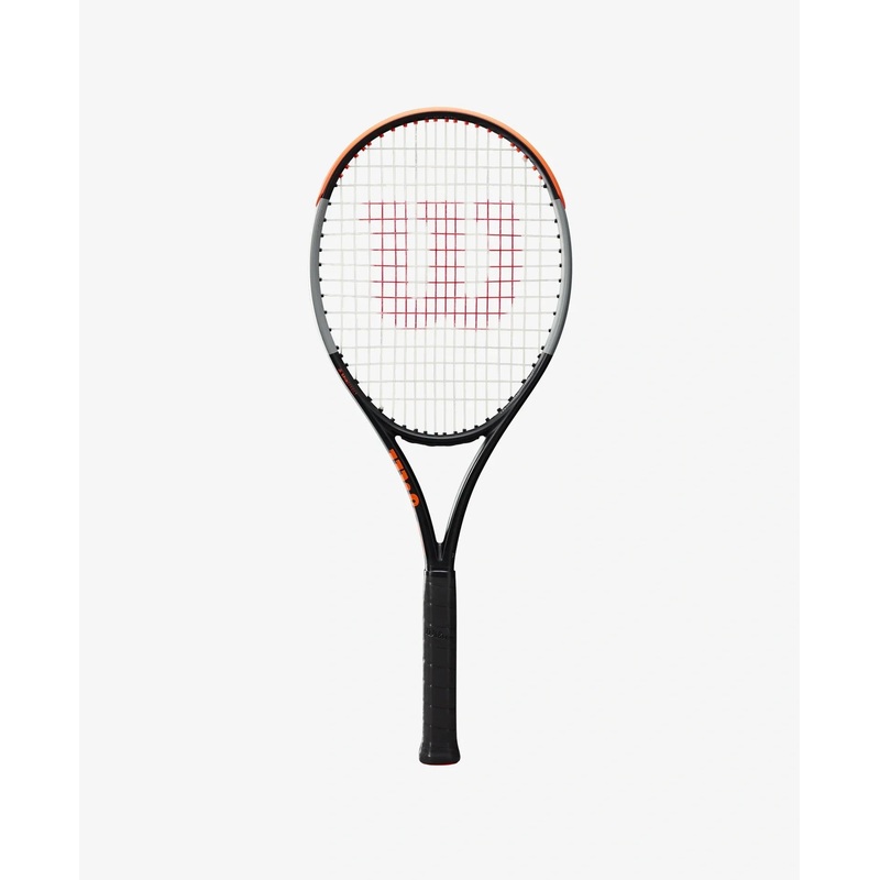 Demo Wilson Burn 100ULS V4.0 260g Strung Tennis Racket G2 BLACK/GREY/ORANGE
