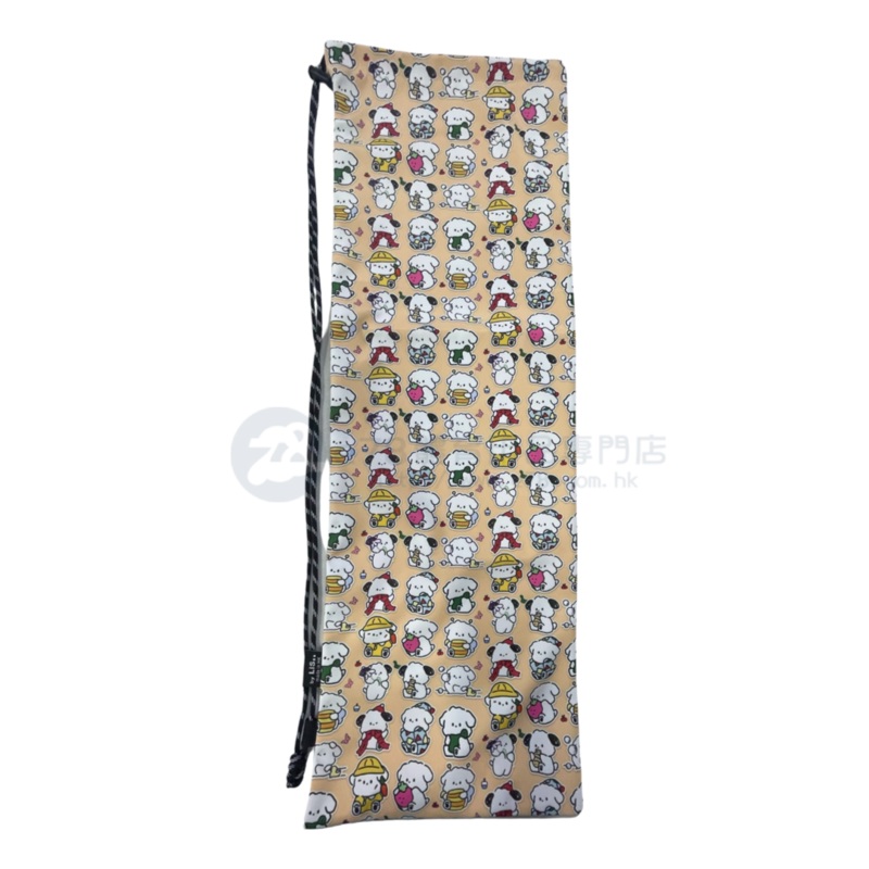 Handmade Water Resistant Racket Case ( White Poodle 362) White Poodle 362