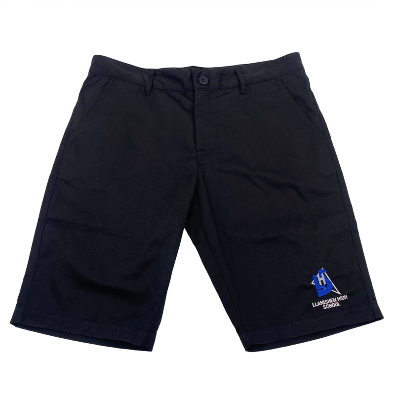 Llanishen High School Regular Fit Uniform Short 9/10 BLACK