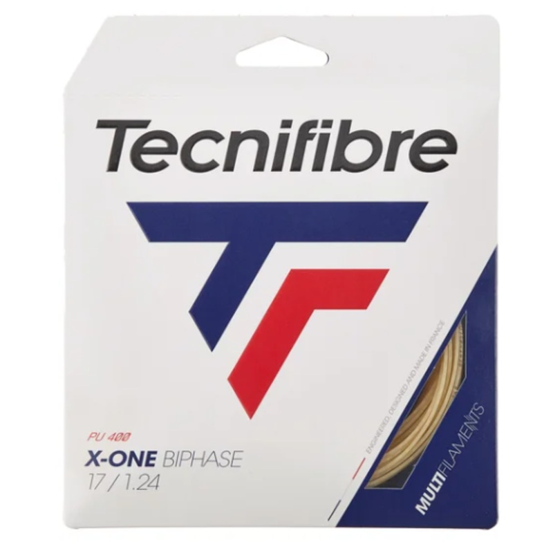 Tecnifibre X-One Biphase Tennis String – Pack 16 Red