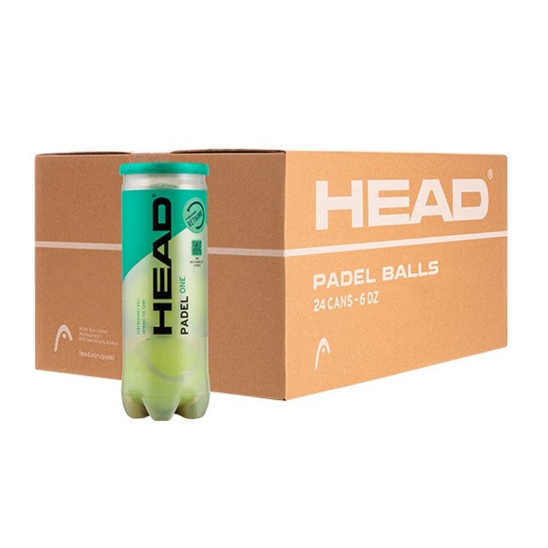 Cajon 72 Pelotas – 24 Botes de 3 uds – Head Head One
