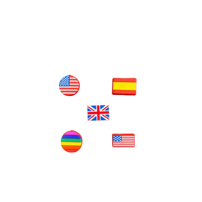 Flag Themed Shock Absorbing Vibration Dampeners – 3 Pack Flag of United States of America