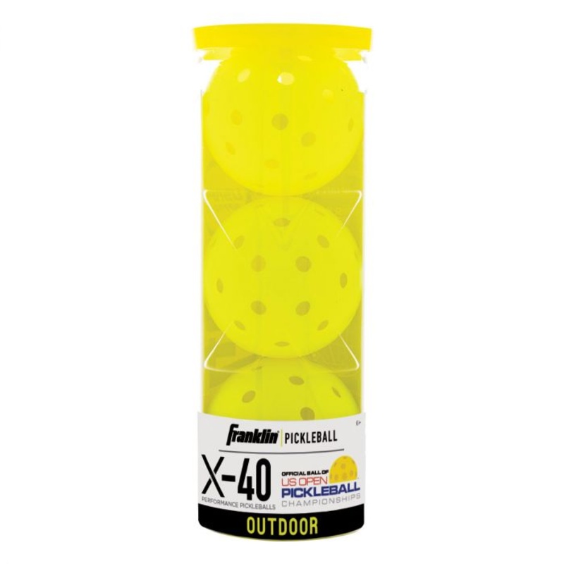 Franklin Pickleball X-40 Outdoor 3-Pack Optic