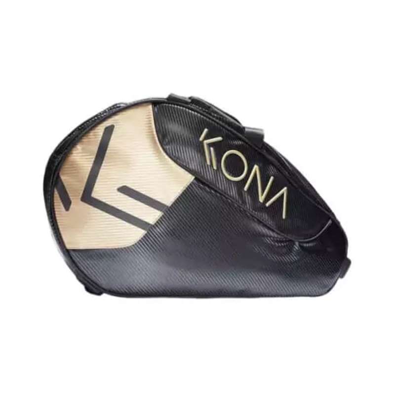 Kona BLACK and GOLD Beach Tennis Racket Bag