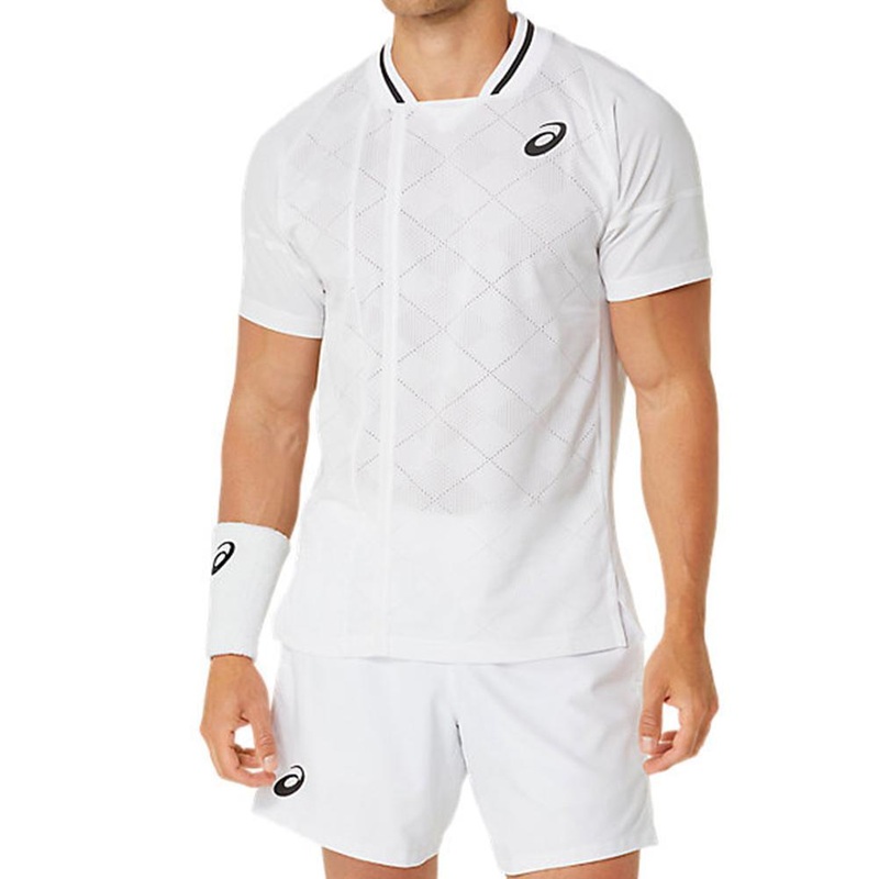 Men’s Match Actibreeze Short Sleeve Tennis Top Brilliant White