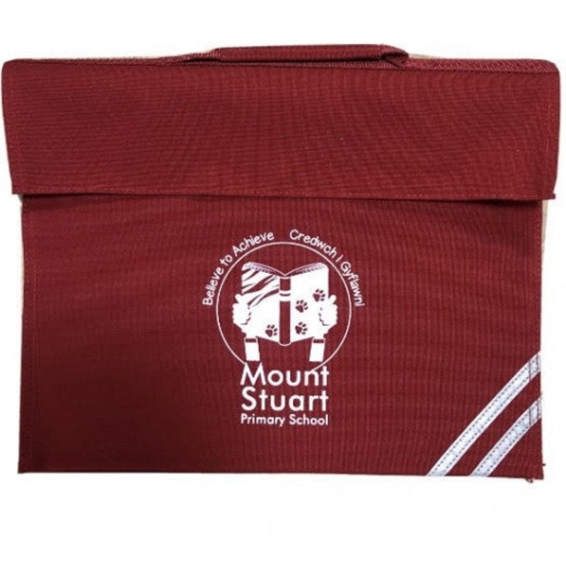 Mount Stuart Primary School Bookbag O/S RED