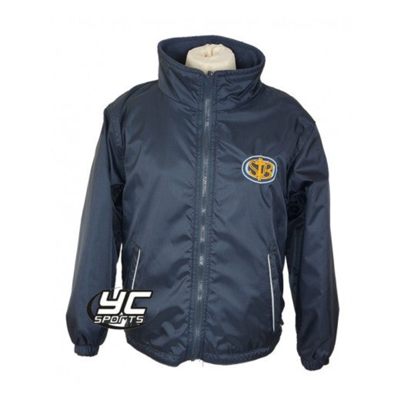 St Bernadette’s Primary School Reversible Jacket 3/4 NAVY